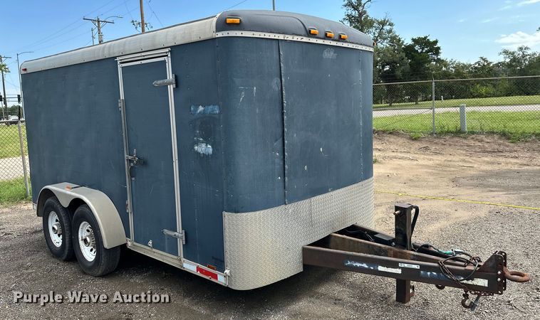 image for item EN8434 2000 Cargo Trailer OM 714TA4 enclosed cargo trailer