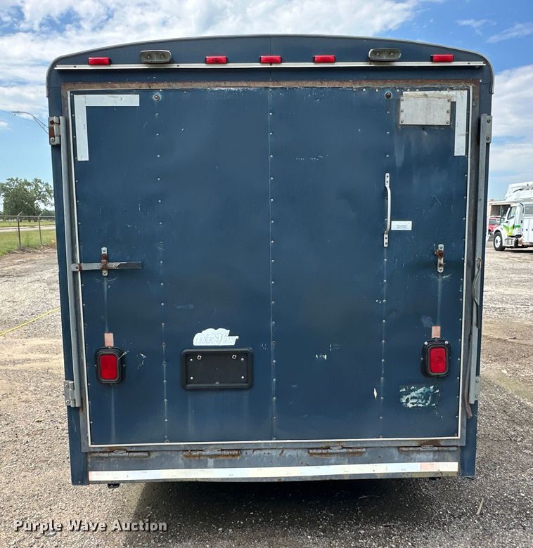 image for item EN8434 2000 Cargo Trailer OM 714TA4 enclosed cargo trailer