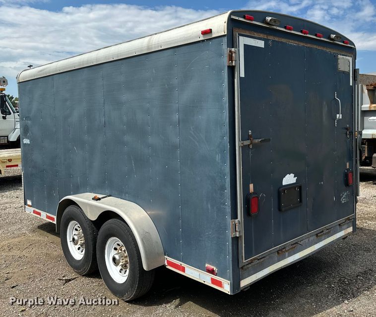 image for item EN8434 2000 Cargo Trailer OM 714TA4 enclosed cargo trailer
