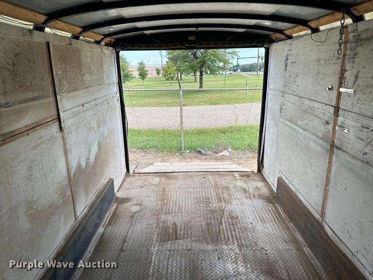 image for item EN8434 2000 Cargo Trailer OM 714TA4 enclosed cargo trailer