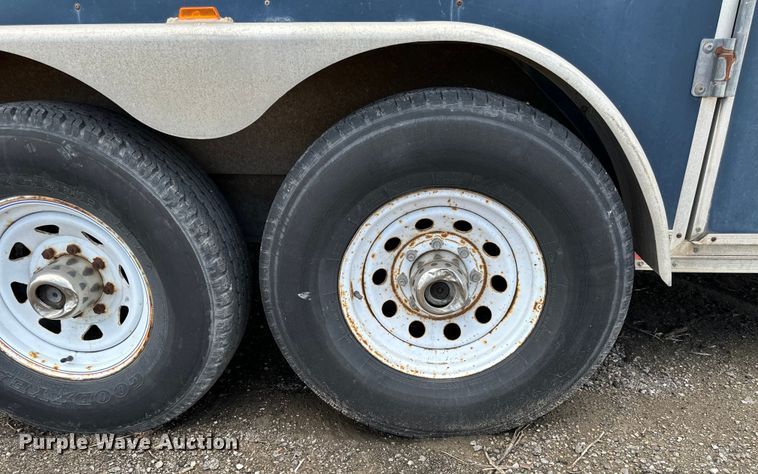 image for item EN8434 2000 Cargo Trailer OM 714TA4 enclosed cargo trailer