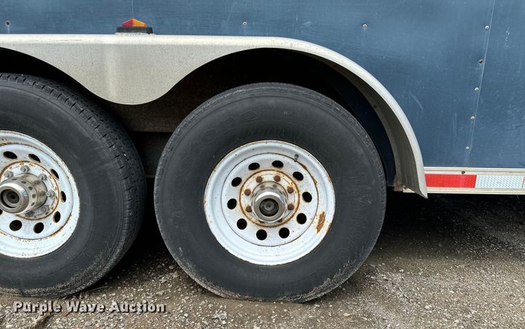 image for item EN8434 2000 Cargo Trailer OM 714TA4 enclosed cargo trailer