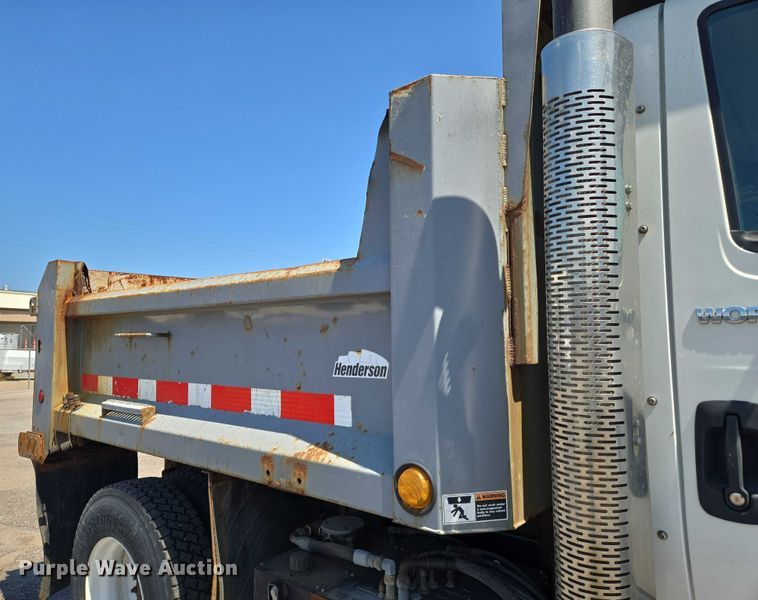 image for item EN8436 2008 International  WorkStar 7400 dump truck
