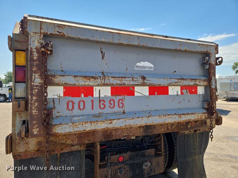 image for item EN8436 2008 International  WorkStar 7400 dump truck