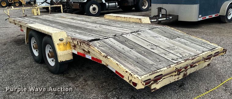 image for item EN8440 1999 Shop built equipment trailer