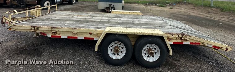image for item EN8440 1999 Shop built equipment trailer