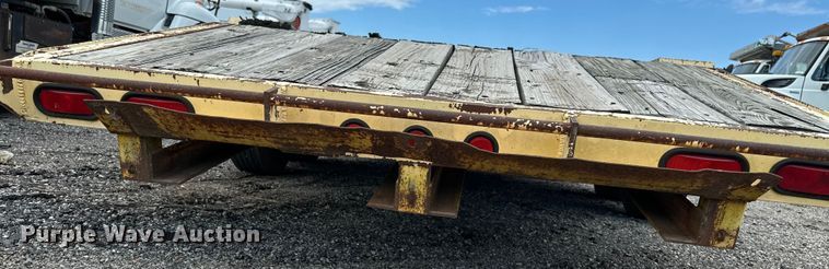 image for item EN8440 1999 Shop built equipment trailer