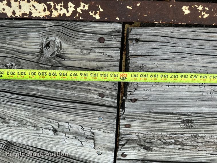 image for item EN8440 1999 Shop built equipment trailer