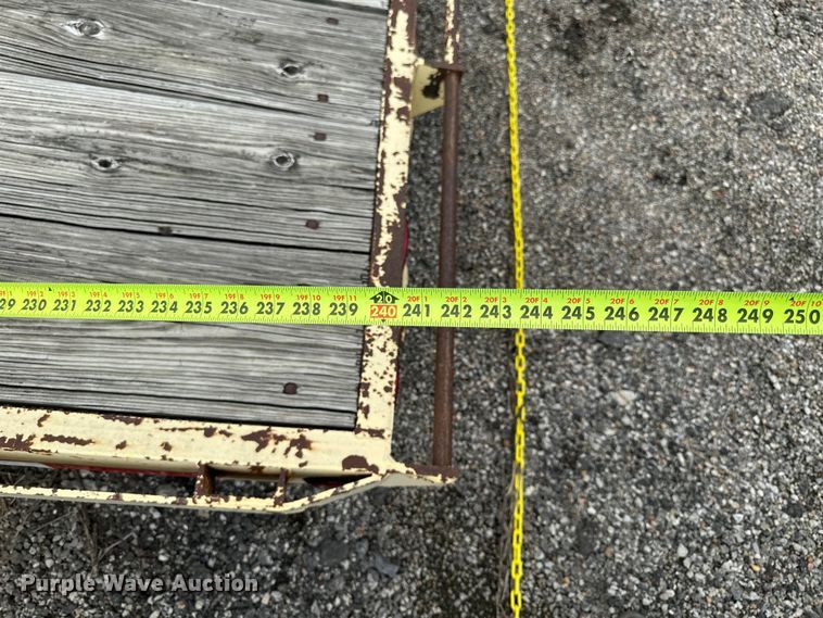 image for item EN8440 1999 Shop built equipment trailer