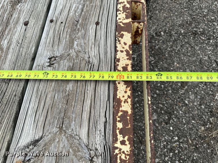 image for item EN8440 1999 Shop built equipment trailer