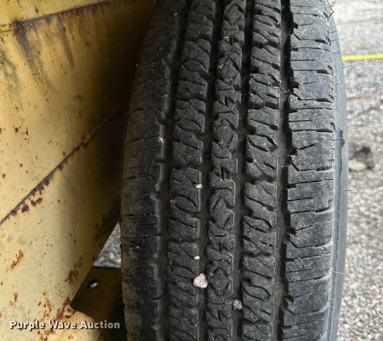 image for item EN8440 1999 Shop built equipment trailer