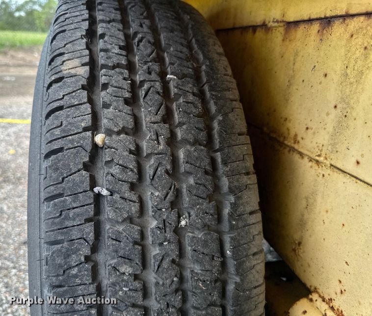 image for item EN8440 1999 Shop built equipment trailer