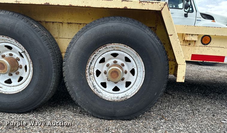 image for item EN8440 1999 Shop built equipment trailer