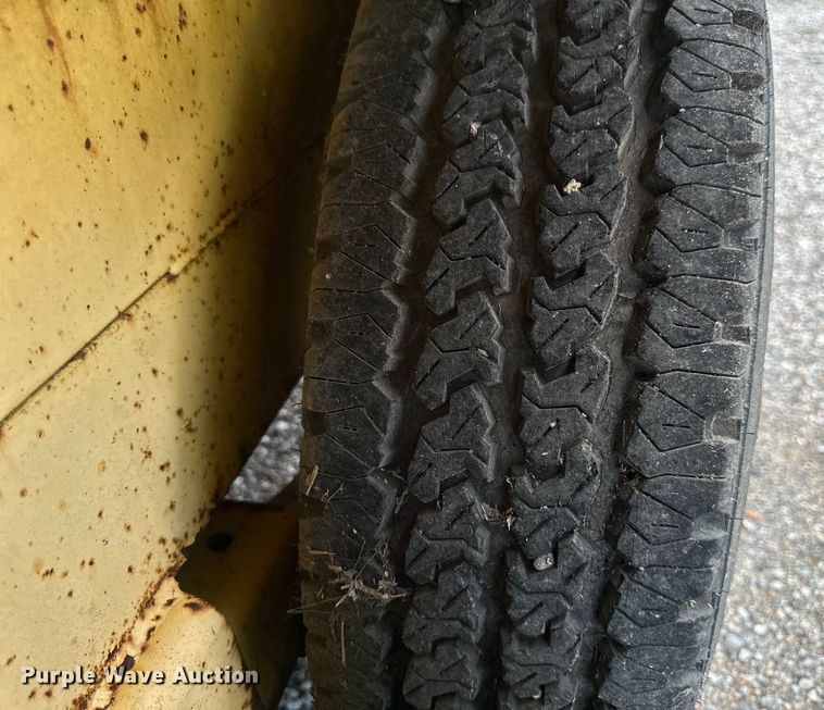 image for item EN8440 1999 Shop built equipment trailer