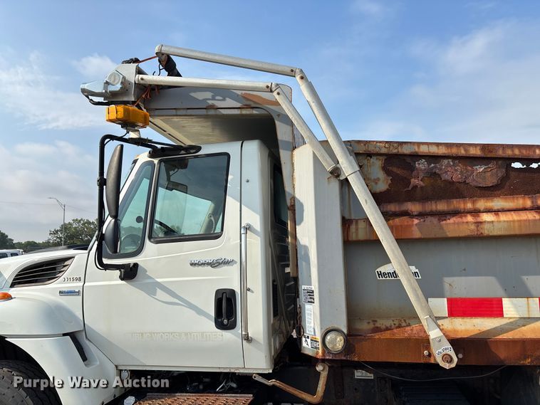 image for item EN8445 2008 International WorkStar 7400 dump truck