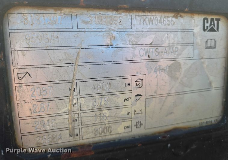 image for item EN8466 Caterpillar Four-in-one bucket