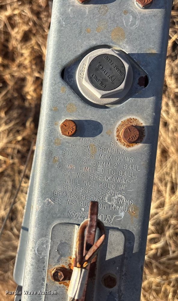 image for item EN8474 2003 Addco  message board trailer