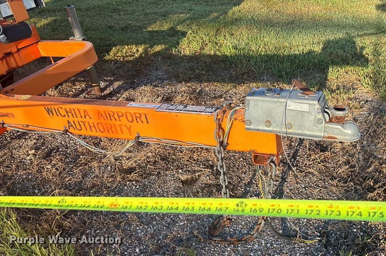 image for item EN8474 2003 Addco  message board trailer