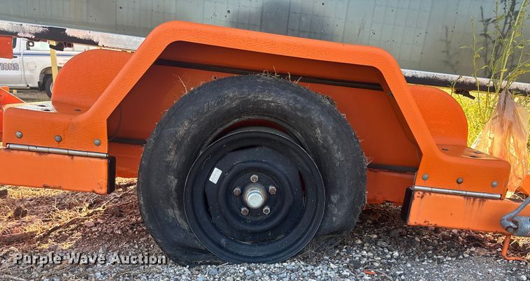 image for item EN8474 2003 Addco  message board trailer