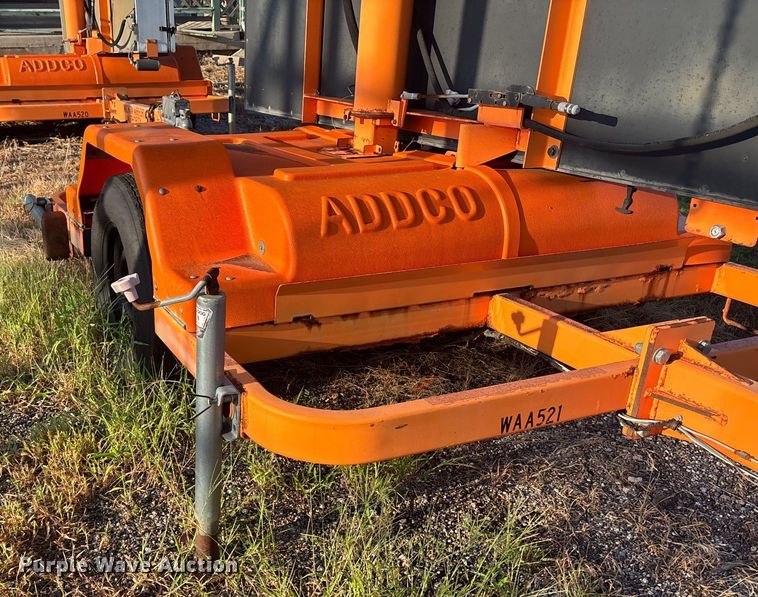 image for item EN8475 2003 Addco  message board trailer