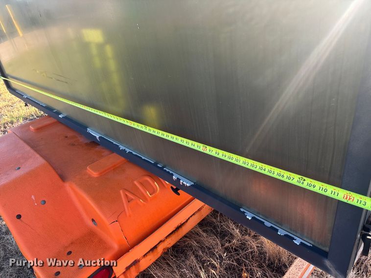 image for item EN8475 2003 Addco  message board trailer