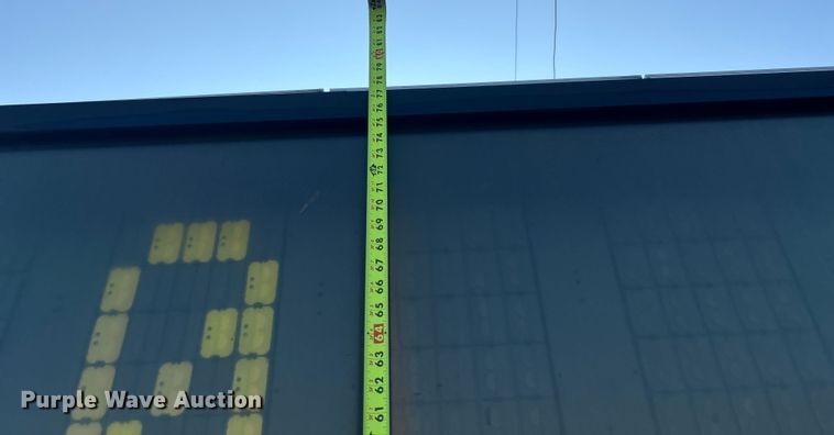 image for item EN8475 2003 Addco  message board trailer