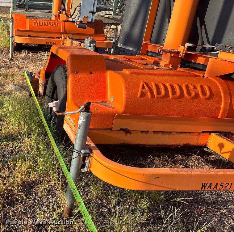 image for item EN8475 2003 Addco  message board trailer