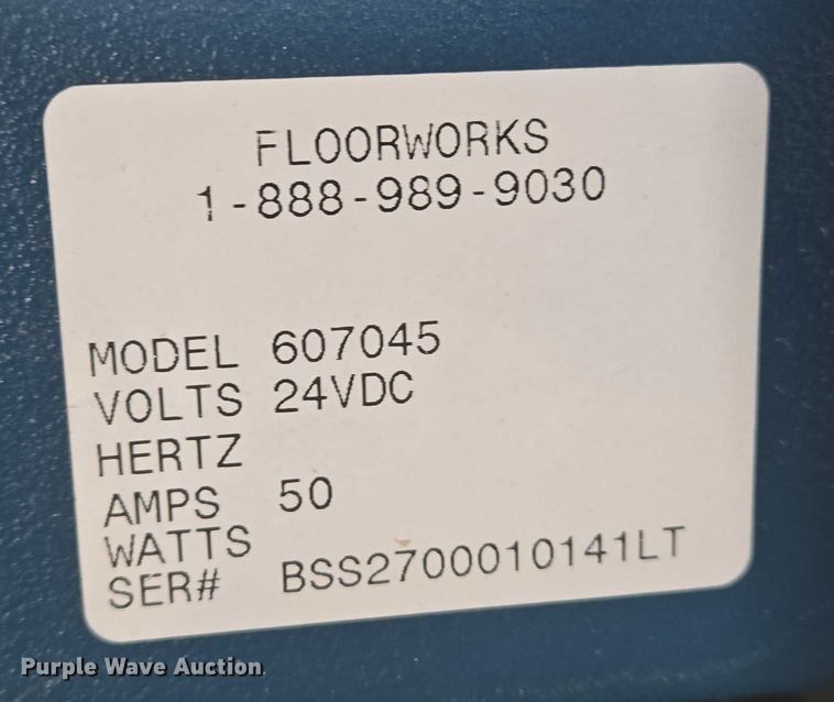 image for item EN8493 (3)  Bluestar floor scrubbers