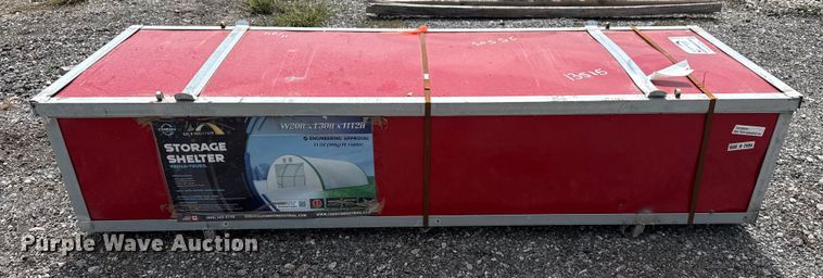 image for item DJ7760 Chery Industrial Gold Mountain S203012R truss arch storage shelter