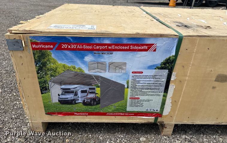 image for item DJ7762 Hurricane MSC2030F storage shelter