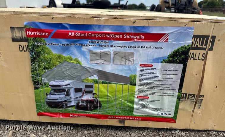 image for item DJ7763 Hurricane MSC2020F storage shelter