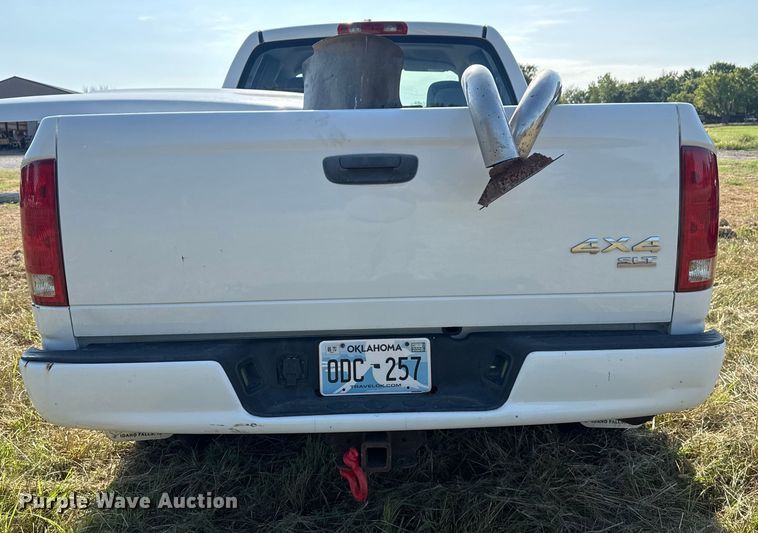 image for item DJ7768 2004 Dodge Ram 1500 Quad Cab pickup truck