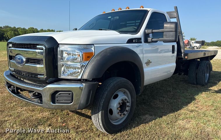 2012 Ford F550 Flatbed Truck VIN: 1FDUF5GT3CEA22137 Lot: 999309784