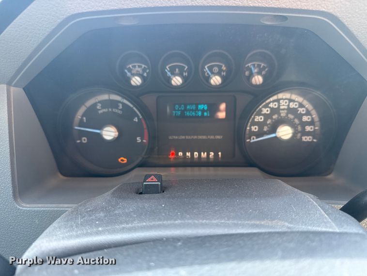 image for item DJ7769 2012 Ford F550 flatbed truck