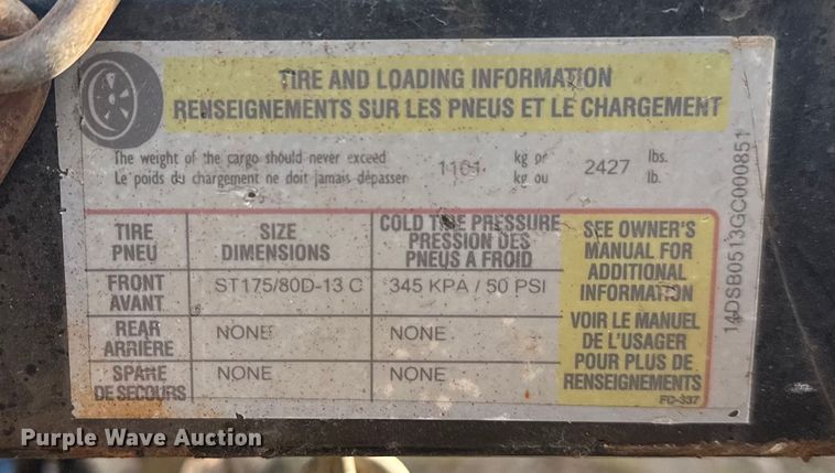 image for item DJ7772 Lincoln Electric Ranger 8 welder/generator