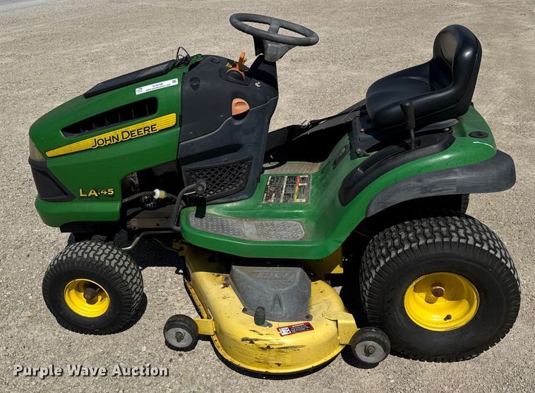 image for item DJ9708 John Deere LA145 lawn mower