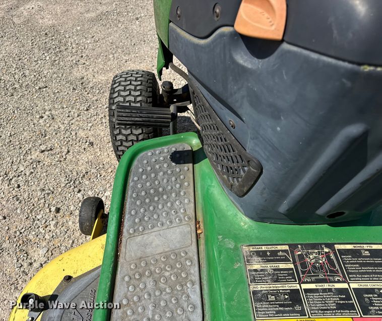 image for item DJ9708 John Deere LA145 lawn mower