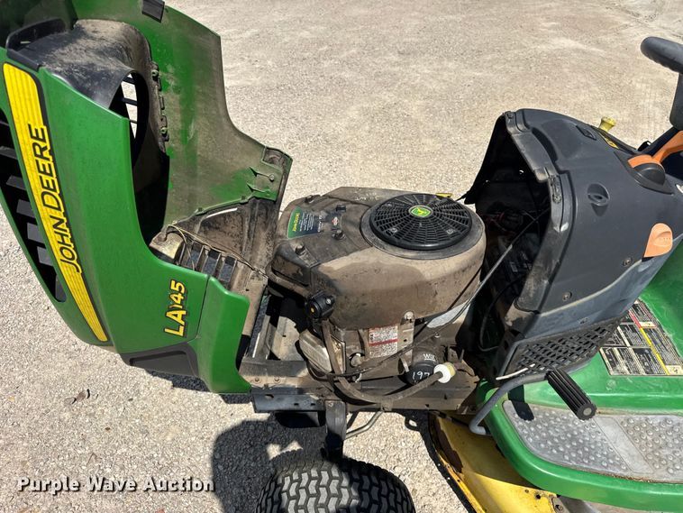 image for item DJ9708 John Deere LA145 lawn mower