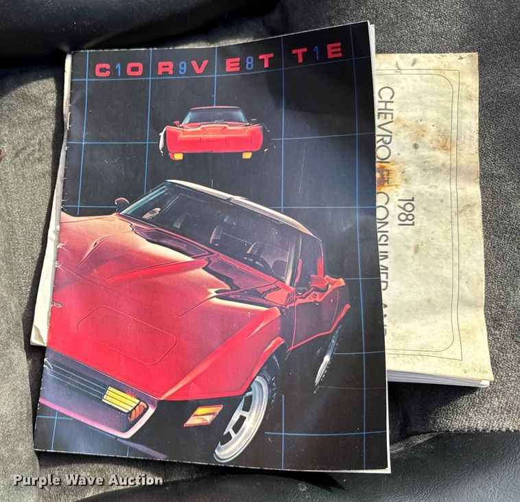 image for item DJ9709 1981 Chevrolet Corvette 
