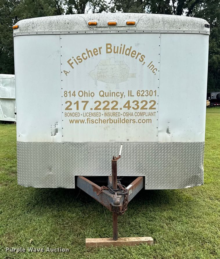 image for item DJ9714 2002 Cargo Mate enclosed cargo trailer