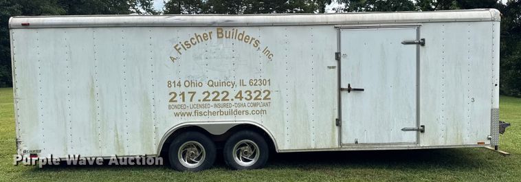 image for item DJ9714 2002 Cargo Mate enclosed cargo trailer