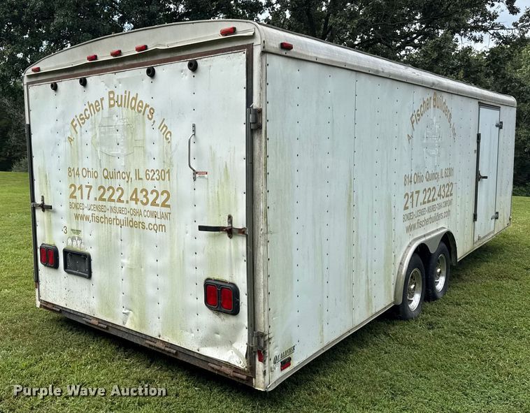 image for item DJ9714 2002 Cargo Mate enclosed cargo trailer