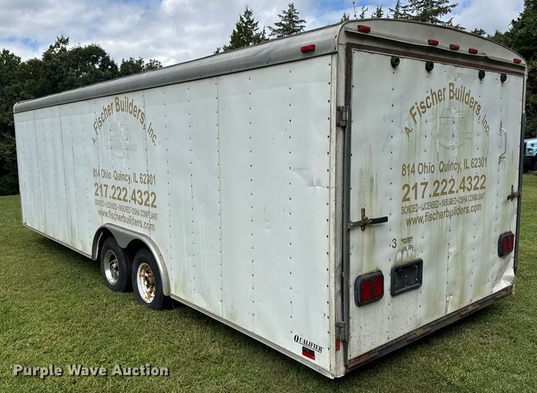 image for item DJ9714 2002 Cargo Mate enclosed cargo trailer