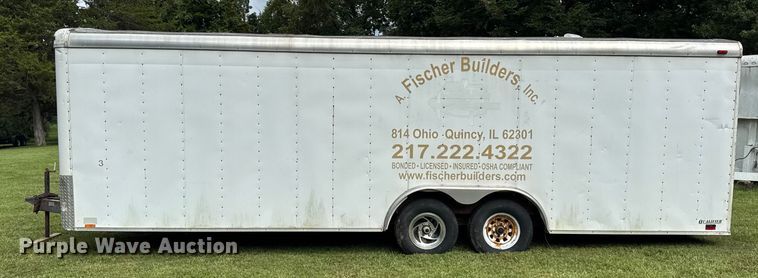 image for item DJ9714 2002 Cargo Mate enclosed cargo trailer