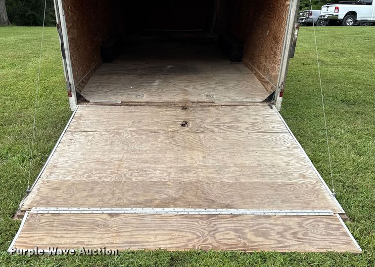 image for item DJ9714 2002 Cargo Mate enclosed cargo trailer