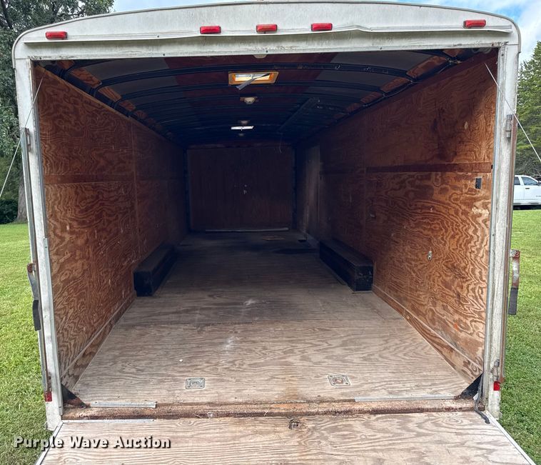 image for item DJ9714 2002 Cargo Mate enclosed cargo trailer