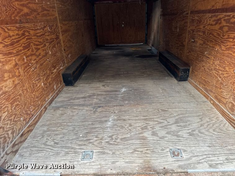 image for item DJ9714 2002 Cargo Mate enclosed cargo trailer