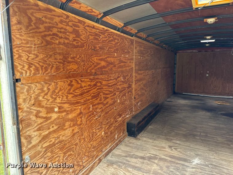 image for item DJ9714 2002 Cargo Mate enclosed cargo trailer