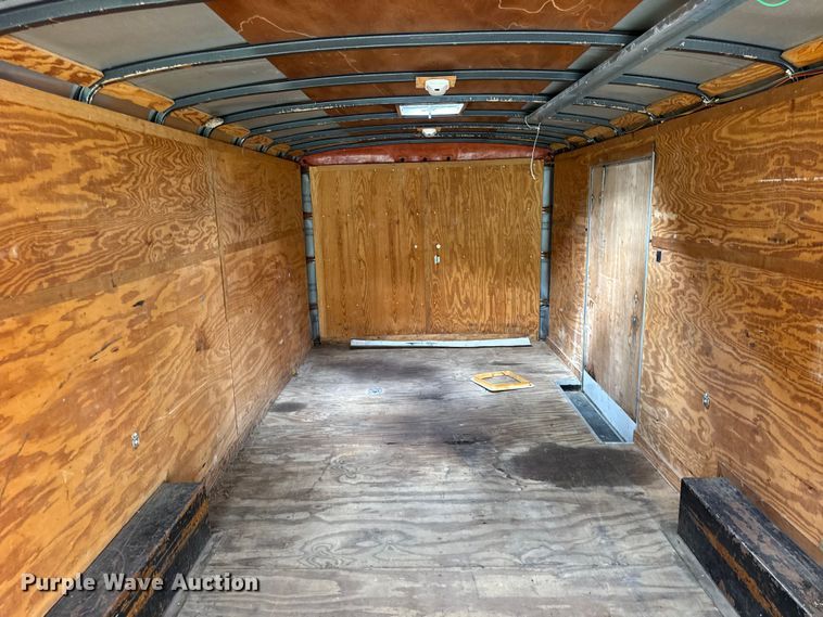 image for item DJ9714 2002 Cargo Mate enclosed cargo trailer