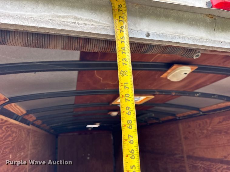 image for item DJ9714 2002 Cargo Mate enclosed cargo trailer